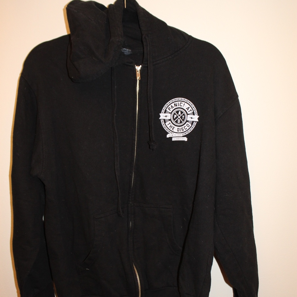 Panic! at the Disco Black zip jacket
